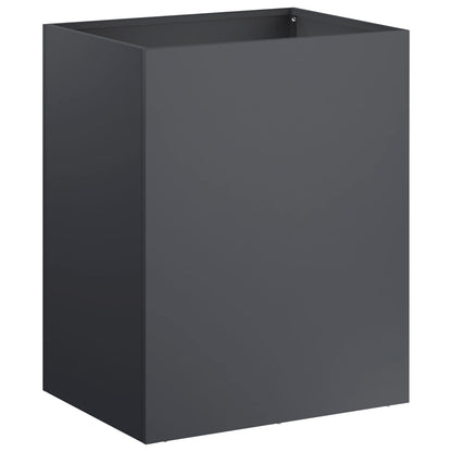 Plantenbak Antraciet 40 x 30 x 50 cm Koudgewalst staal
