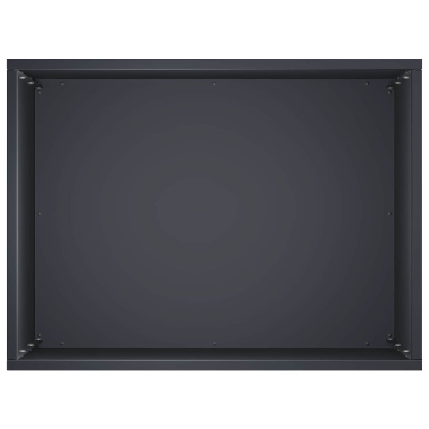 Plantenbak 2 st Antraciet 40 x 30 x 50 cm Koudgewalst staal