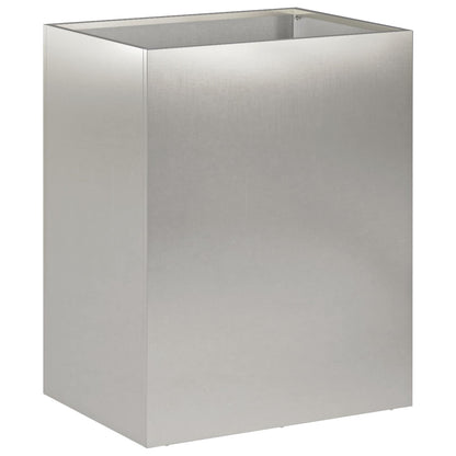 Plantenbak zilver 40 x 30 x 50 cm Roestvrij staal