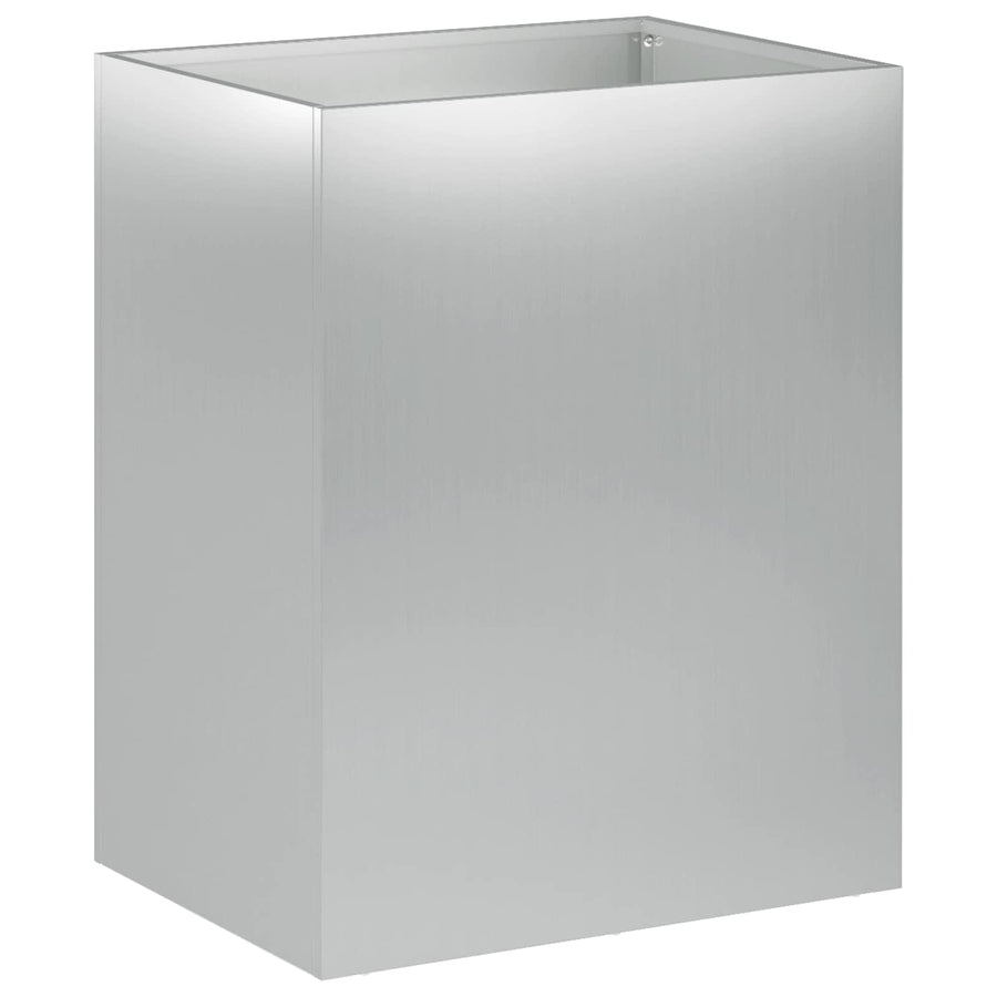 Plantenbak zilver 40 x 30 x 50 cm Gegalvaniseerd staal