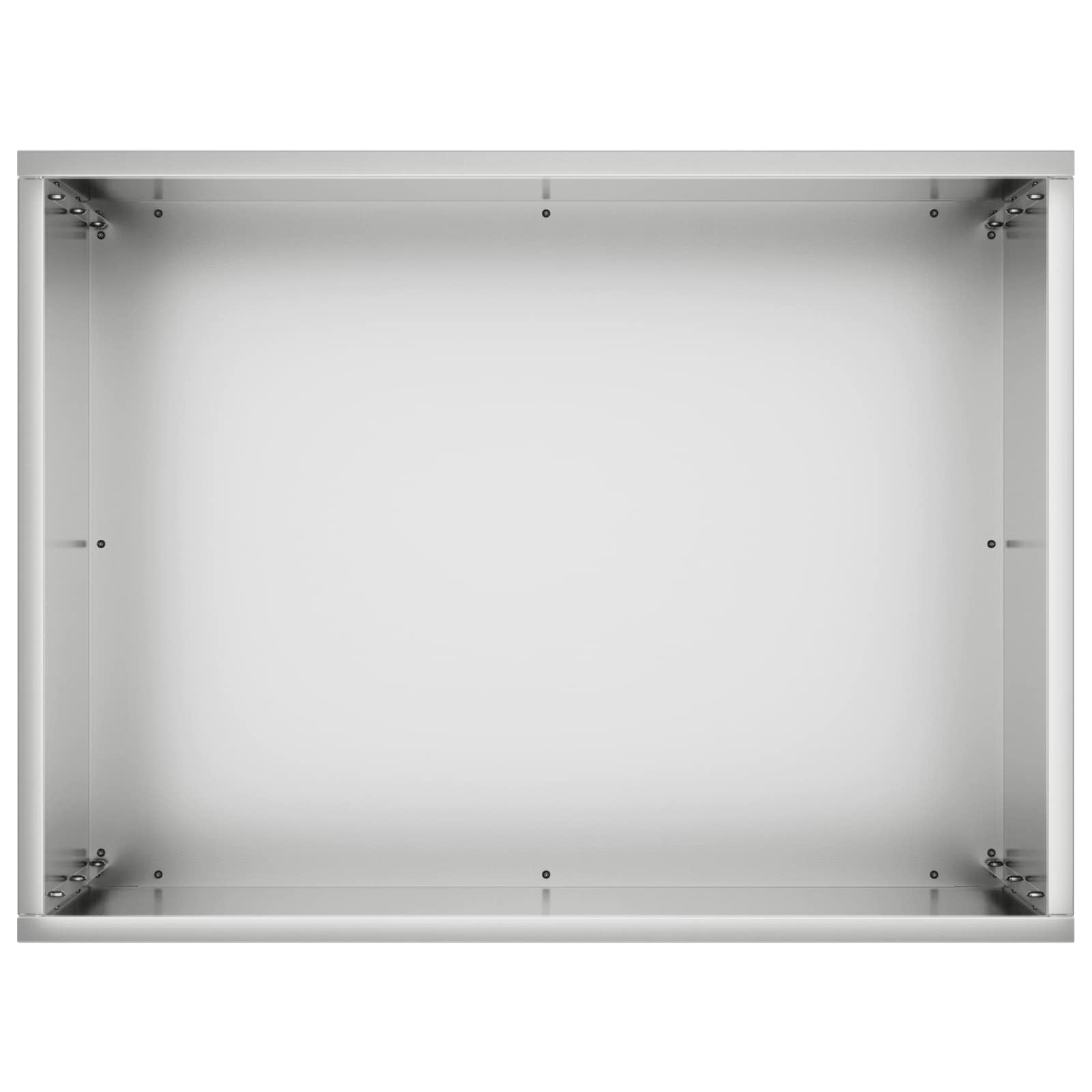 Plantenbak 2 st zilver 40 x 30 x 50 cm Gegalvaniseerd staal