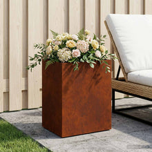 Plantenbak Roestkleurig 40 x 30 x 50 cm weervast staal