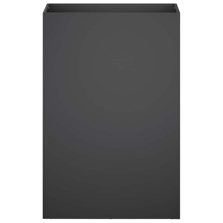 Plantenbak Zwart 40 x 30 x 75 cm Koudgewalst staal