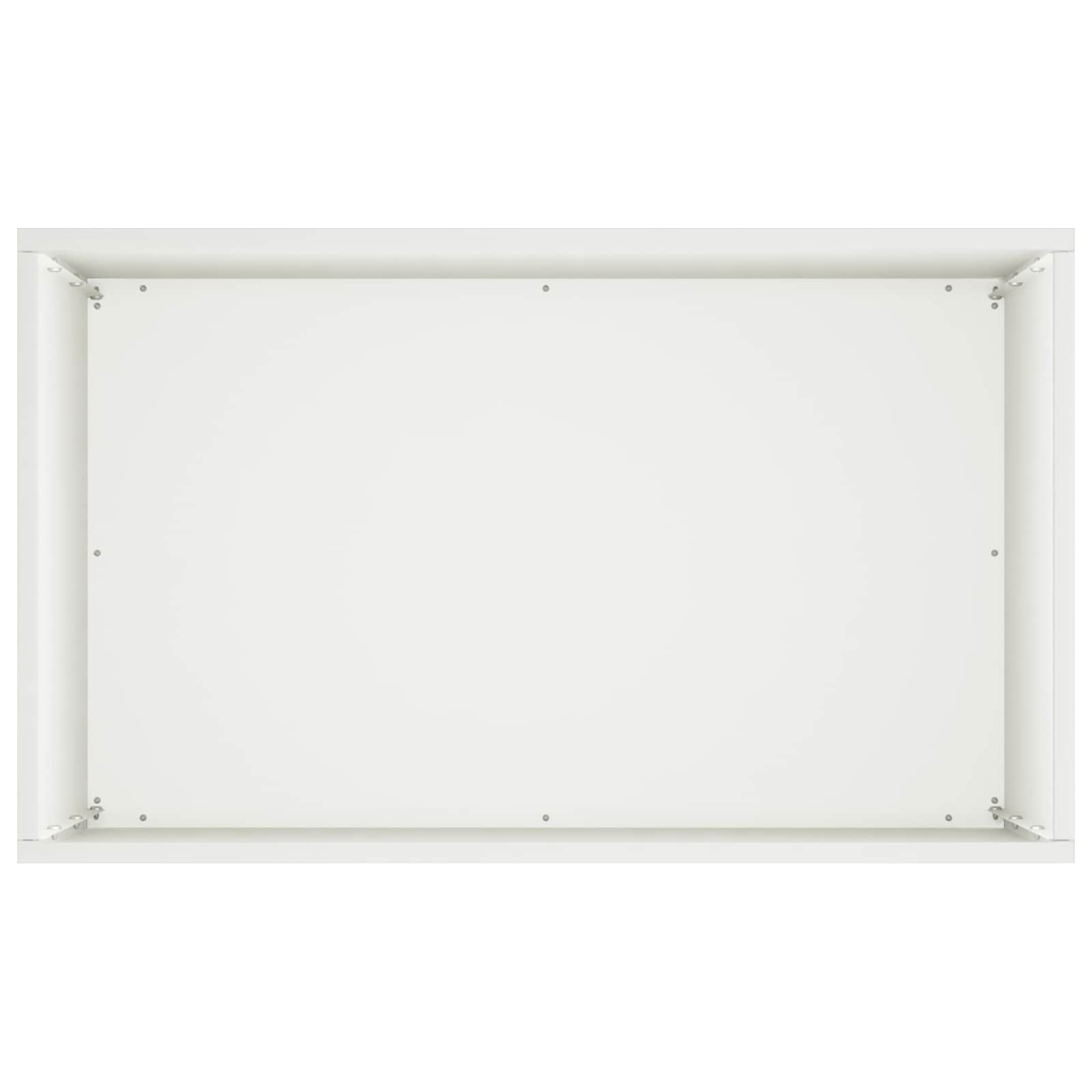 Plantenbak Wit 40 x 30 x 75 cm Koudgewalst staal