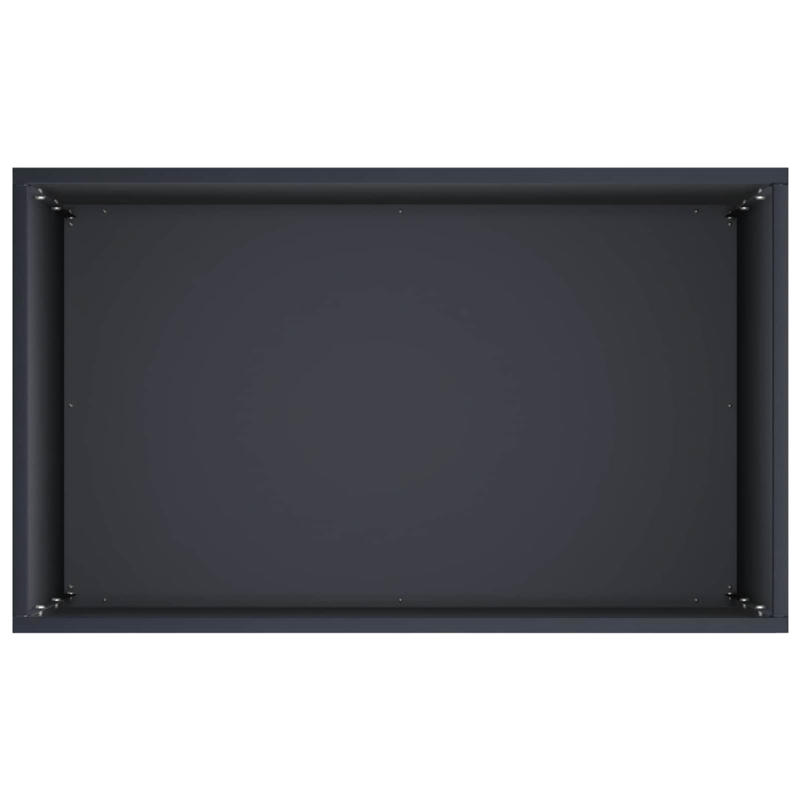 Plantenbak 2 st Antraciet 40 x 30 x 75 cm Koudgewalst staal