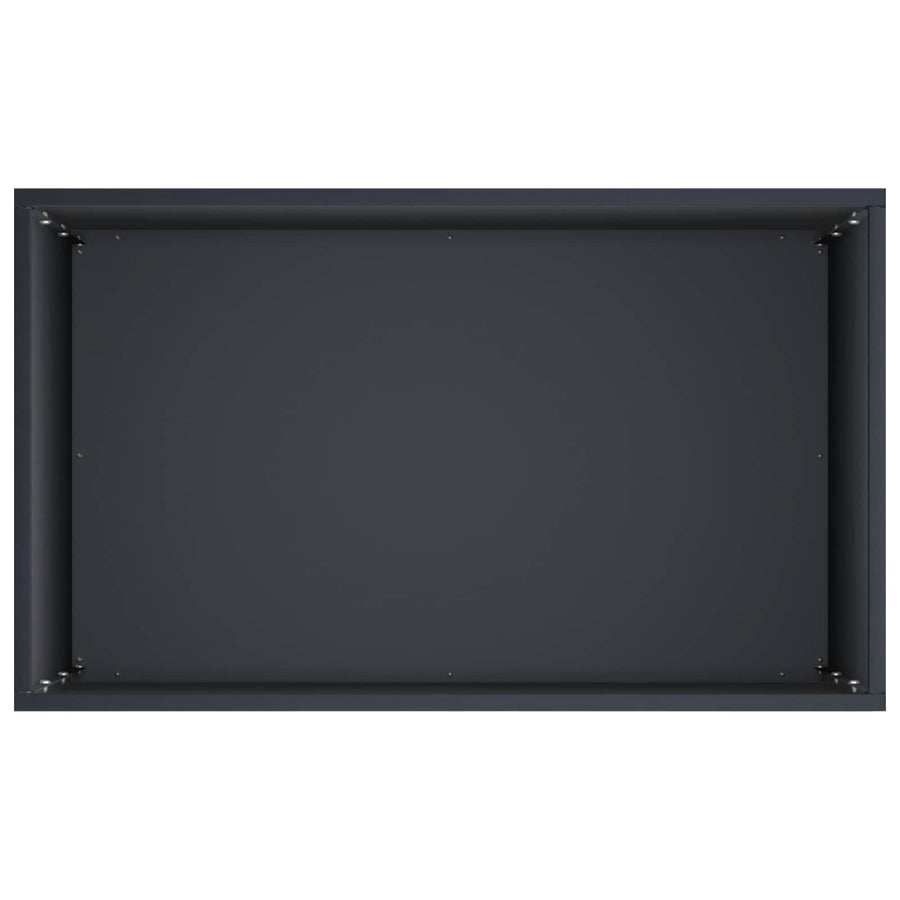 Plantenbak 2 st Antraciet 40 x 30 x 75 cm Koudgewalst staal