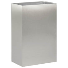 Plantenbak zilver 40 x 30 x 75 cm Roestvrij staal