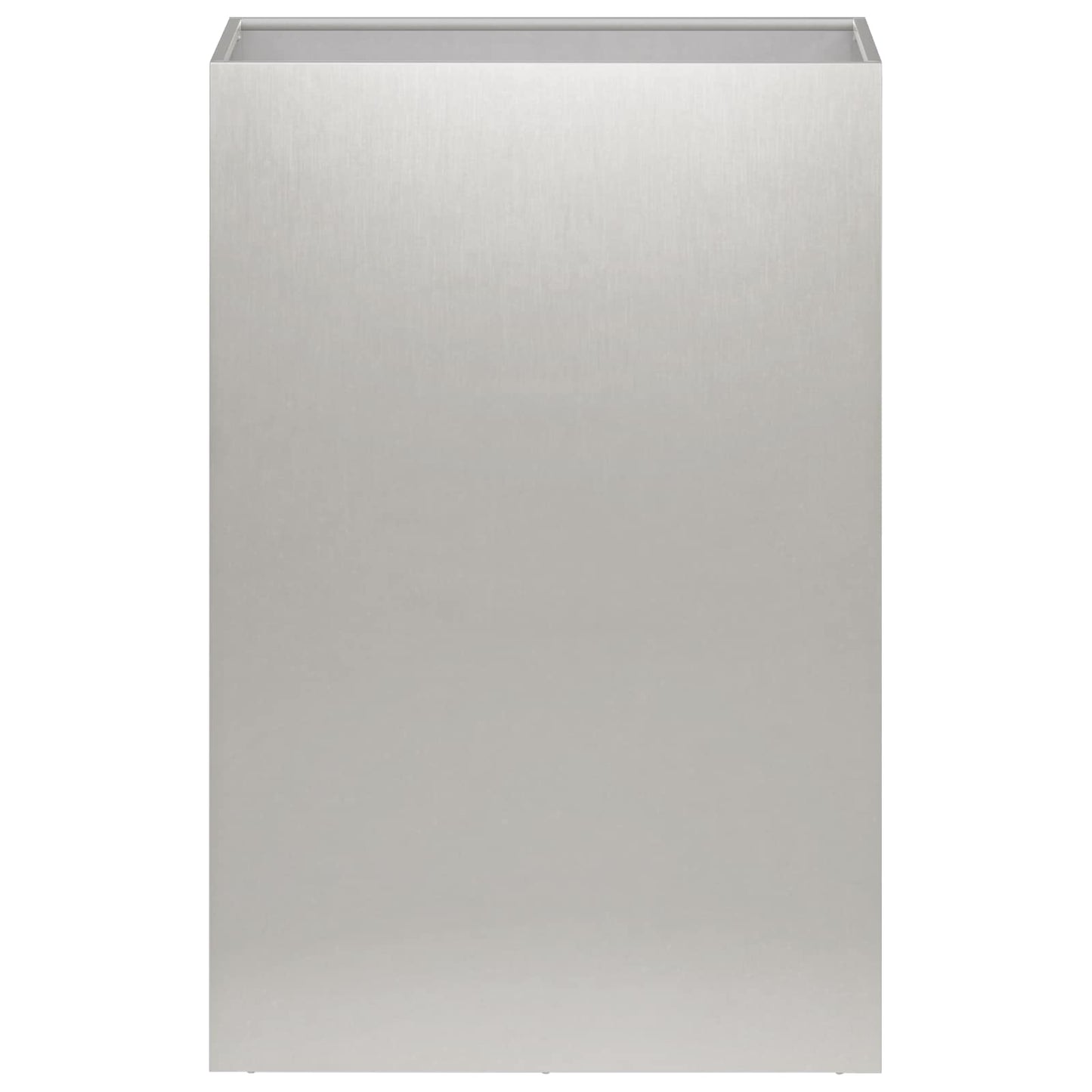 Plantenbak zilver 40 x 30 x 75 cm Roestvrij staal