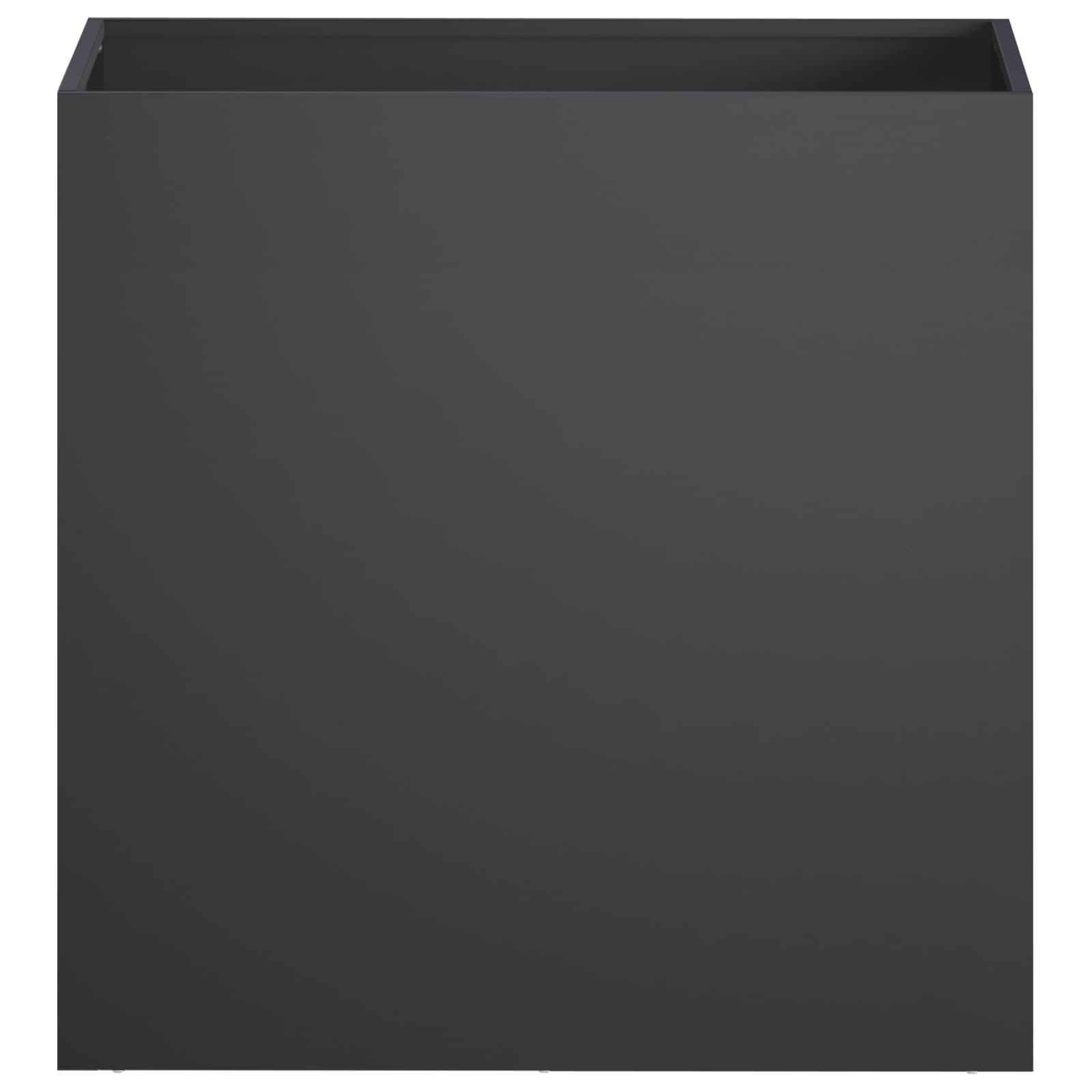Plantenbak Zwart 50 x 30 x 40 cm Koudgewalst staal