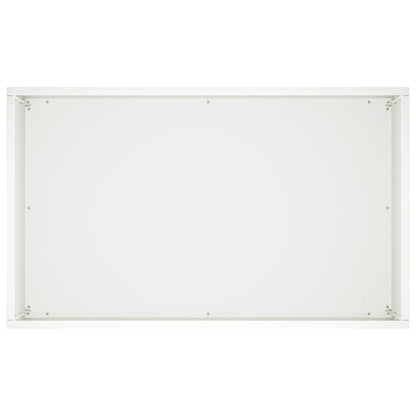 Plantenbak Wit 50 x 30 x 40 cm Koudgewalst staal