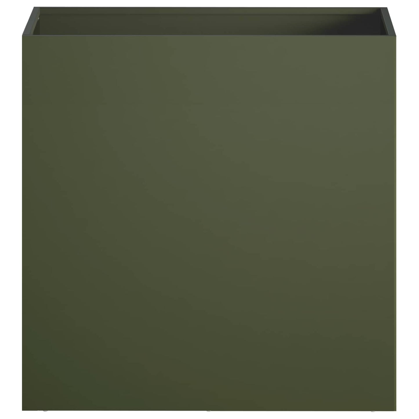 Plantenbak Olijfgroen 50 x 30 x 40 cm Koudgewalst staal