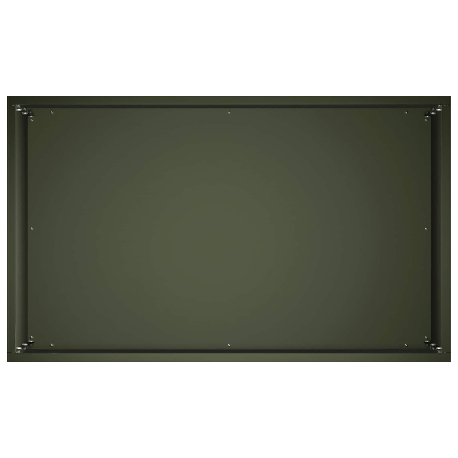 Plantenbak Olijfgroen 50 x 30 x 40 cm Koudgewalst staal