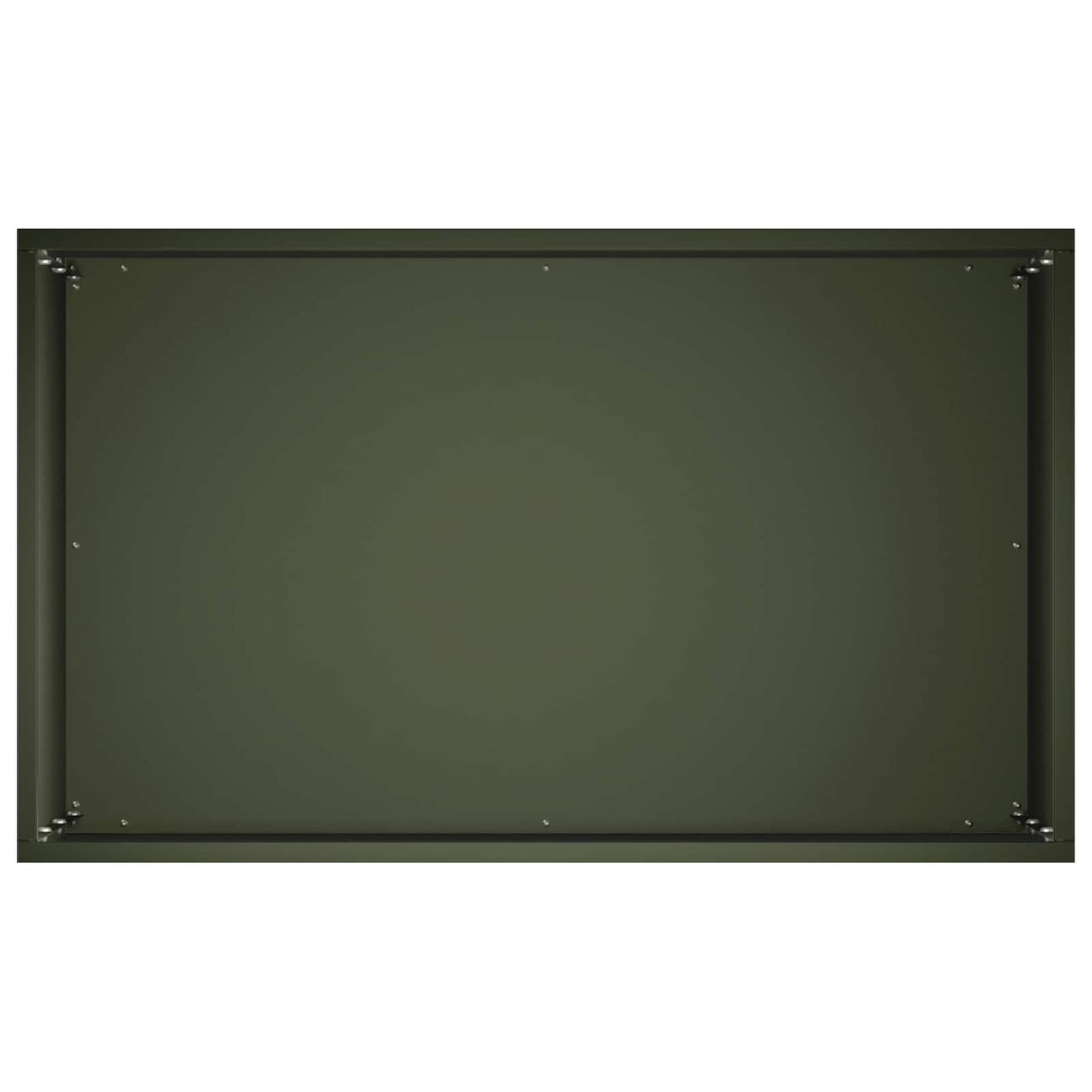 Plantenbak 2 st Olijfgroen 50 x 30 x 40 cm Koudgewalst staal