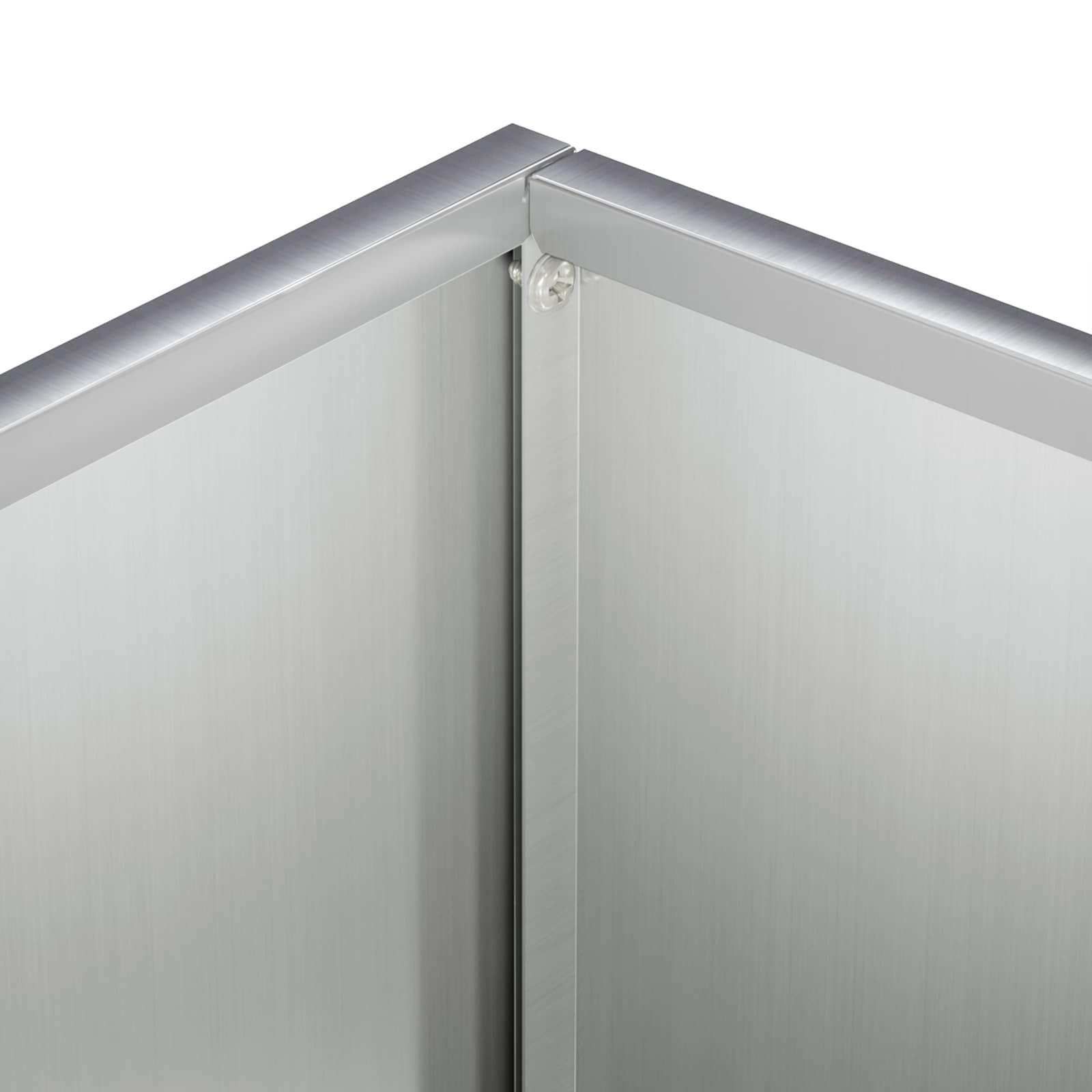 Plantenbak zilver 50 x 30 x 40 cm Gegalvaniseerd staal