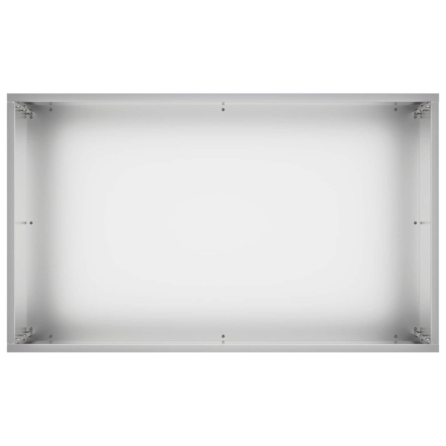 Plantenbak zilver 50 x 30 x 40 cm Gegalvaniseerd staal