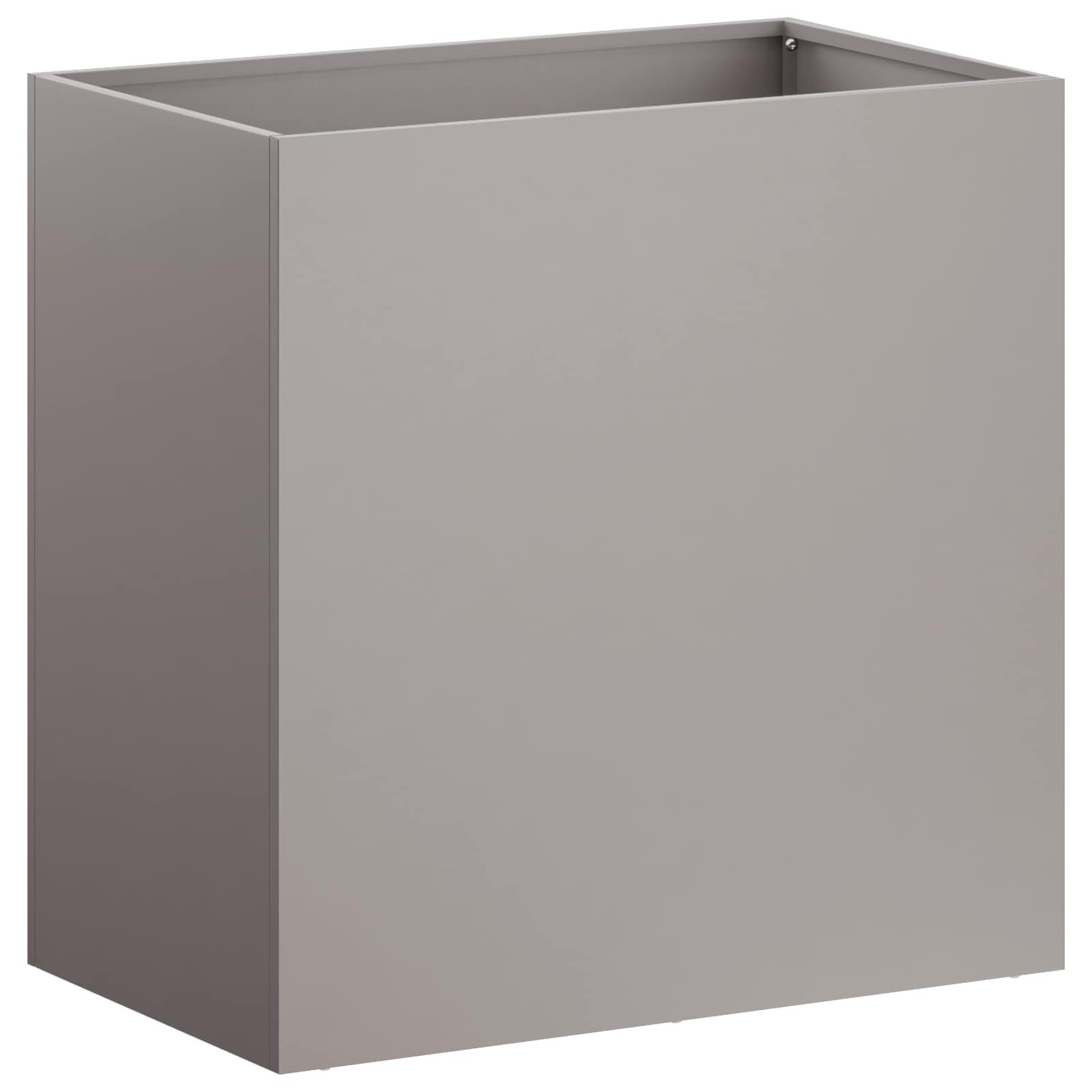 Plantenbak 2 st Roestkleurig 50 x 30 x 40 cm weervast staal