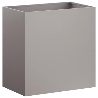 Plantenbak 2 st Roestkleurig 50 x 30 x 40 cm weervast staal