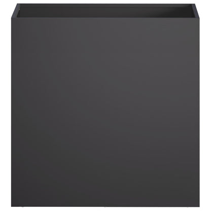 Plantenbak Zwart 50 x 30 x 50 cm Koudgewalst staal