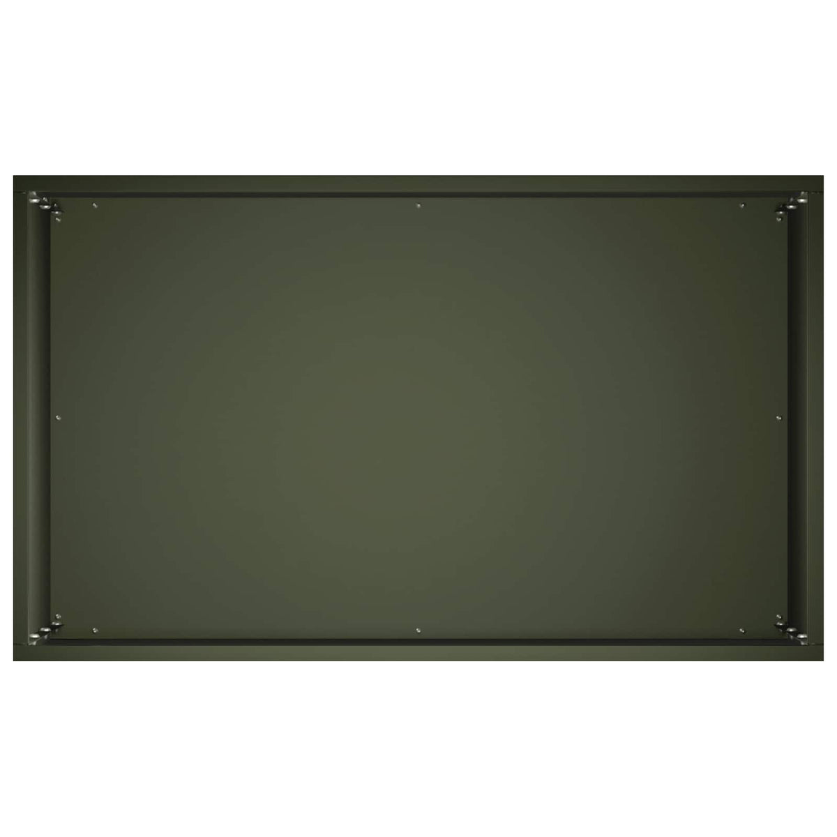 Plantenbak Olijfgroen 50 x 30 x 50 cm Koudgewalst staal
