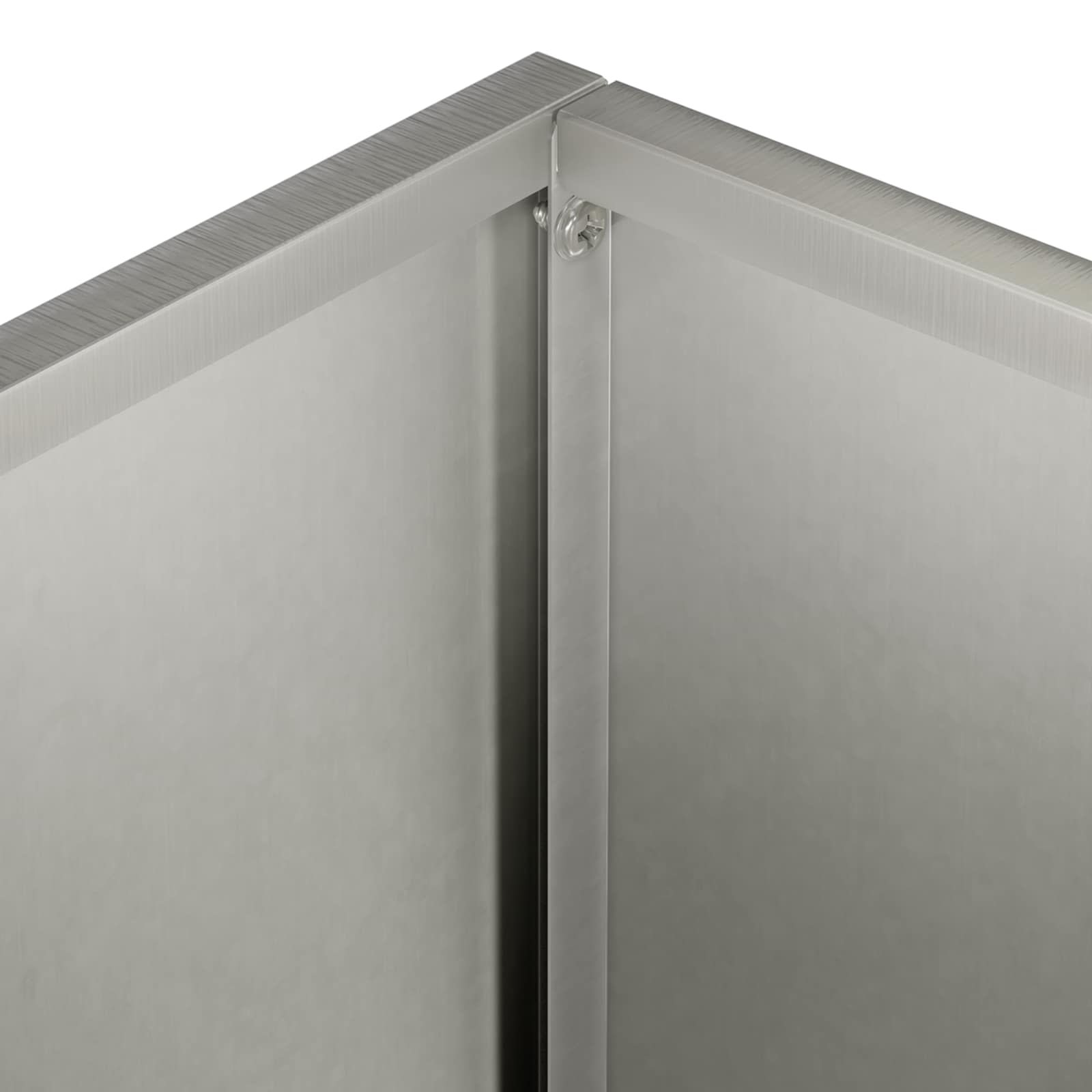 Plantenbak zilver 50 x 30 x 50 cm Roestvrij staal