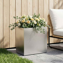 Plantenbak zilver 50 x 30 x 50 cm Roestvrij staal