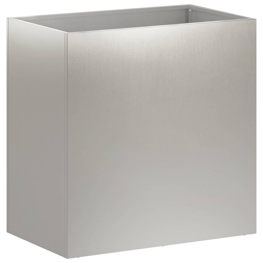 Plantenbak zilver 50 x 30 x 50 cm Roestvrij staal