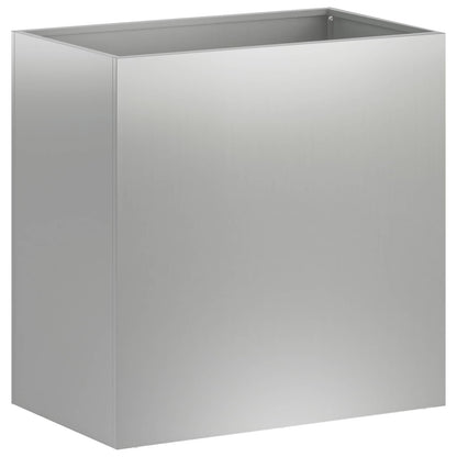 Plantenbak zilver 50 x 30 x 50 cm Gegalvaniseerd staal