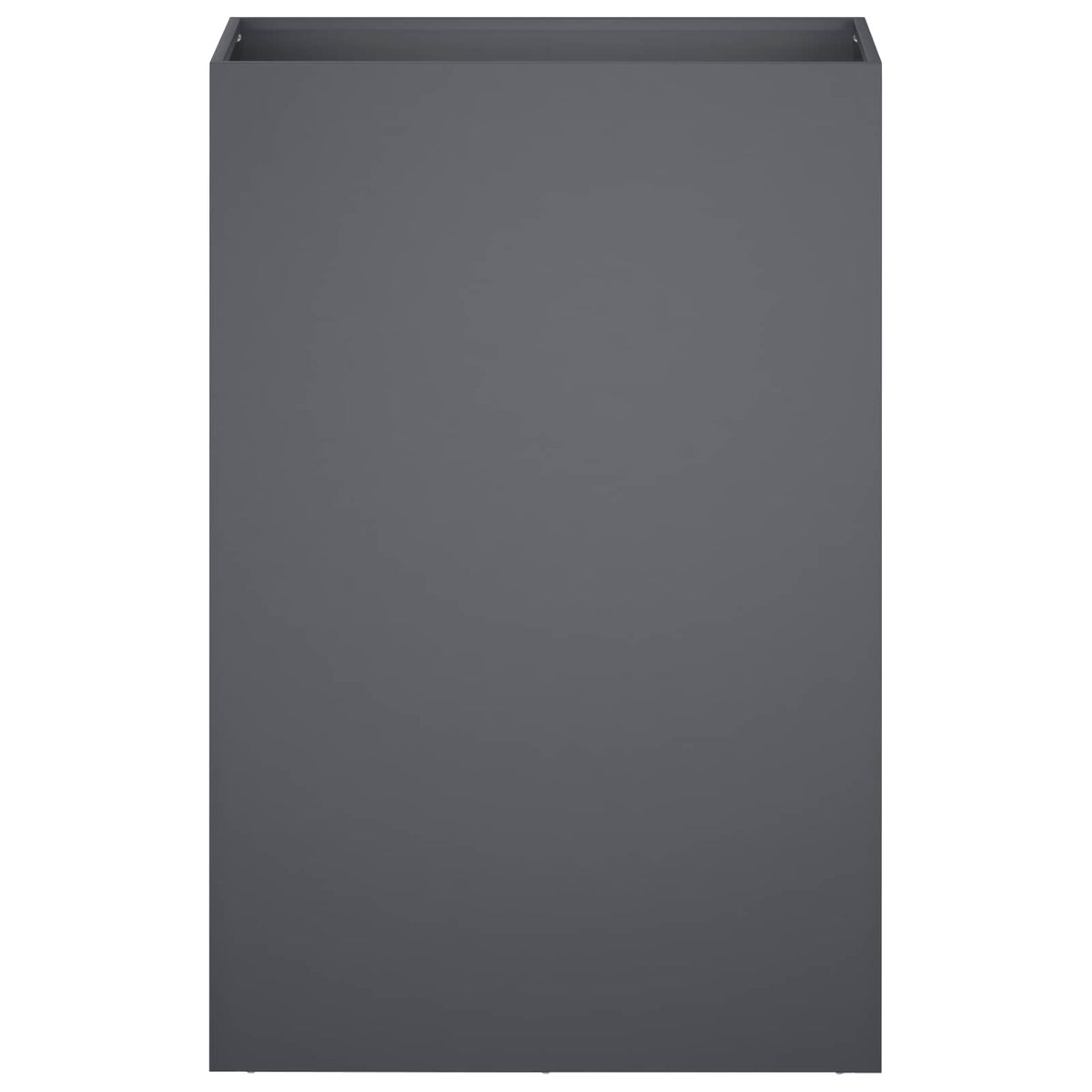 Plantenbak 2 st Antraciet 50 x 30 x 75 cm Koudgewalst staal