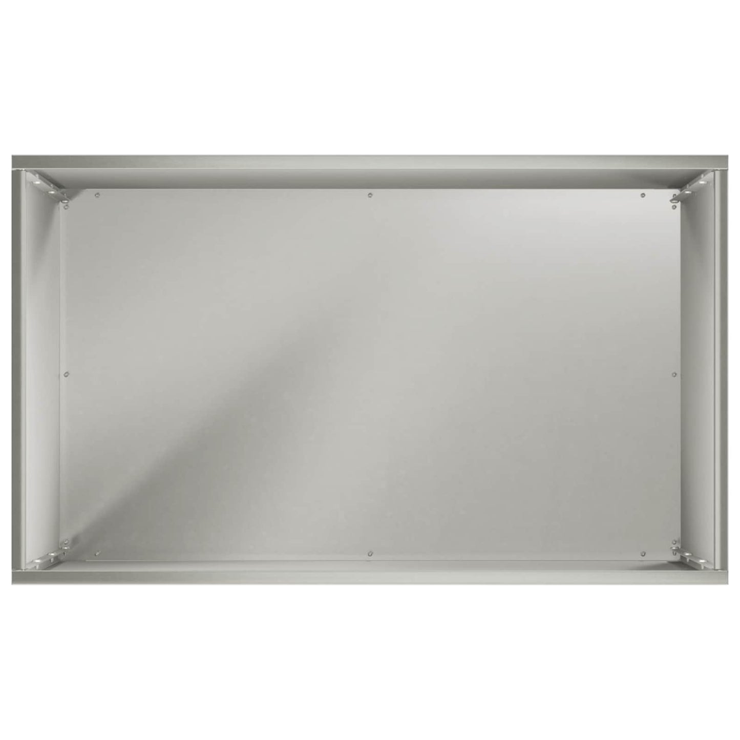 Plantenbak zilver 50 x 30 x 75 cm Roestvrij staal