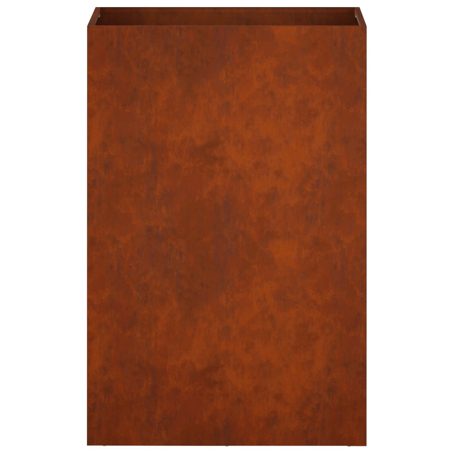 Plantenbak Roestkleurig 50 x 30 x 75 cm weervast staal