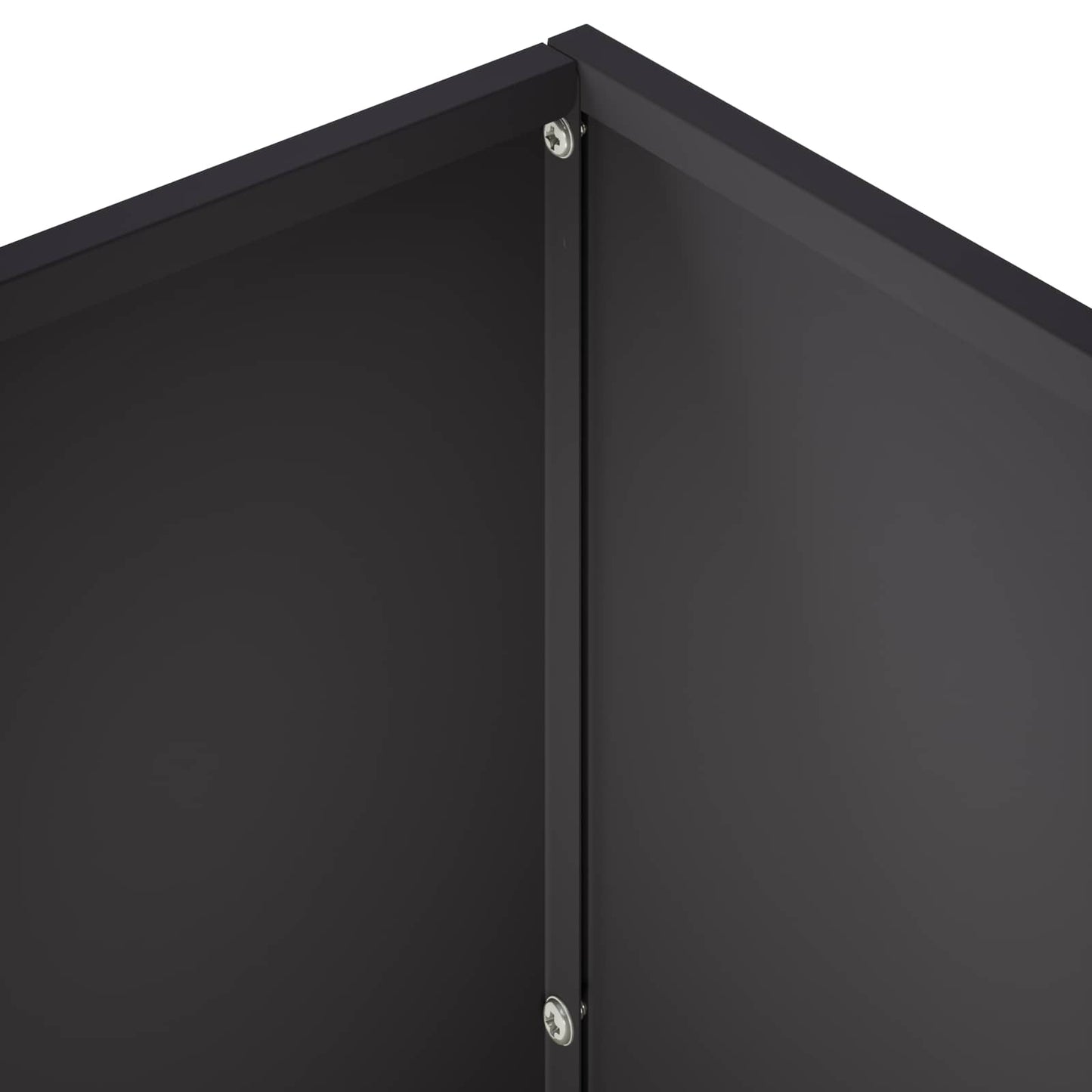 Plantenbak Zwart 60 x 30 x 40 cm Koudgewalst staal