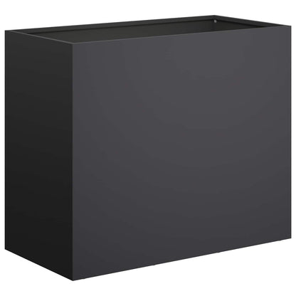 Plantenbak Zwart 60 x 30 x 40 cm Koudgewalst staal