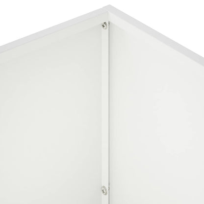 Plantenbak Wit 60 x 30 x 40 cm Koudgewalst staal
