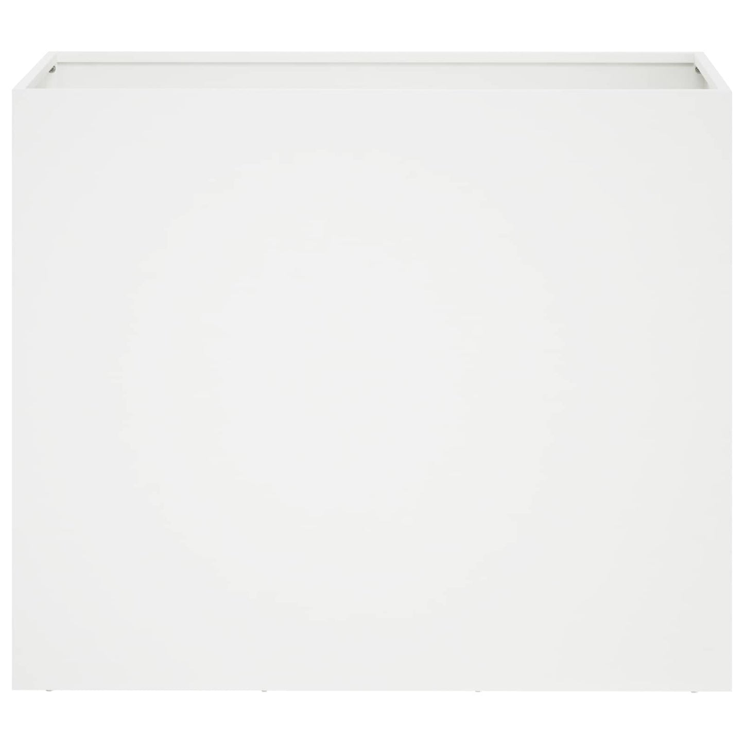 Plantenbak Wit 60 x 30 x 40 cm Koudgewalst staal
