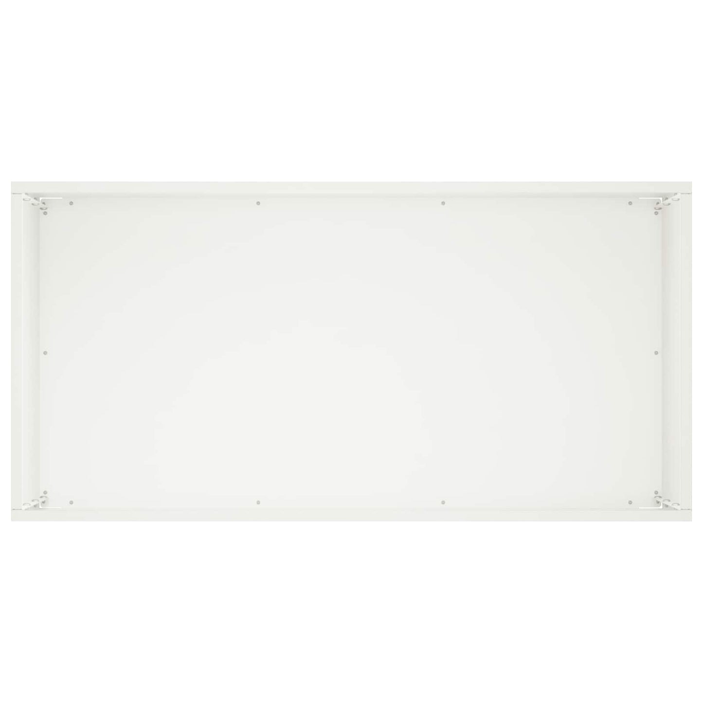 Plantenbak Wit 60 x 30 x 40 cm Koudgewalst staal