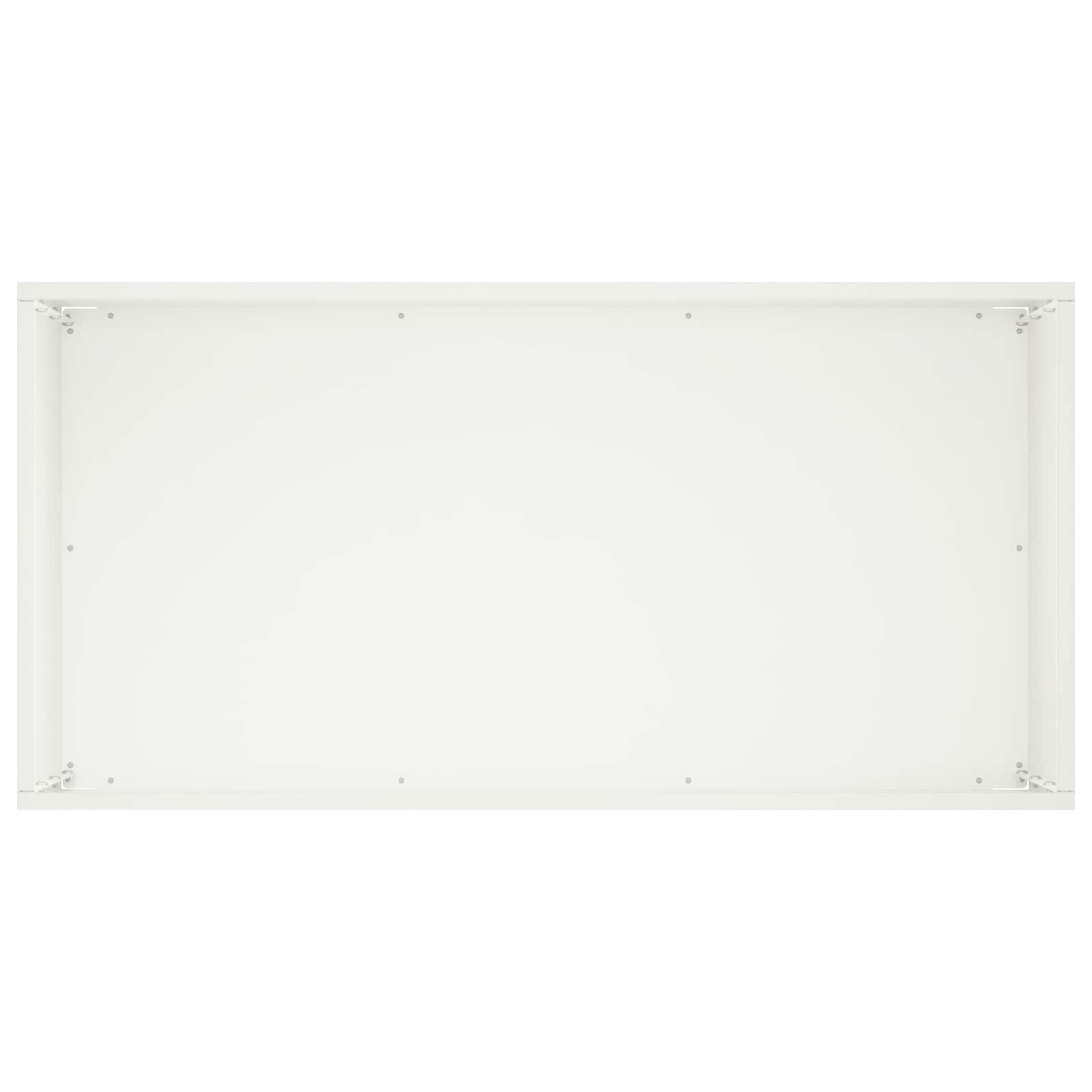 Plantenbak Wit 60 x 30 x 40 cm Koudgewalst staal