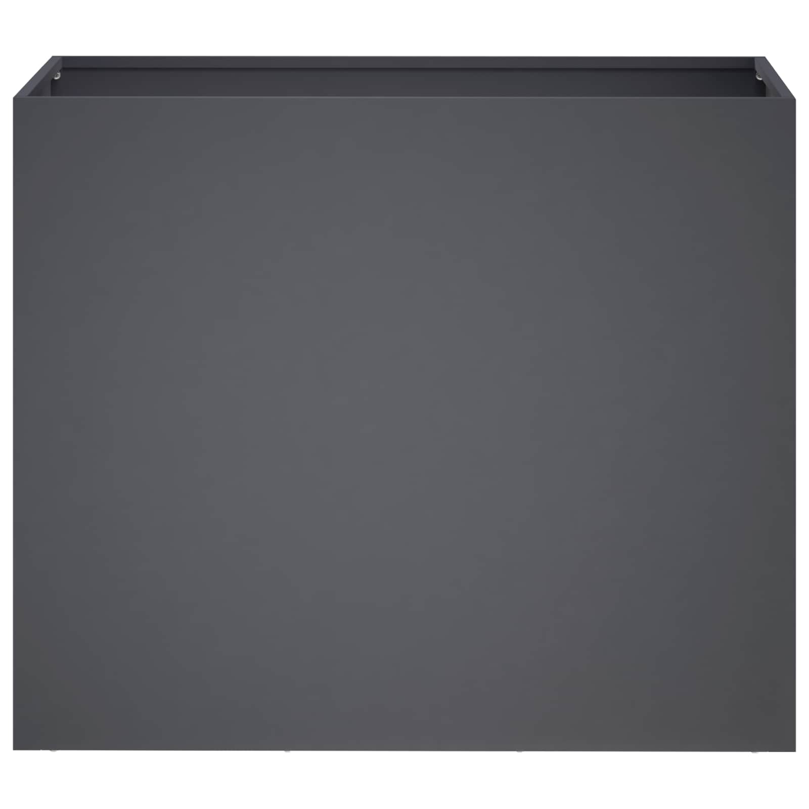 Plantenbak Antraciet 60 x 30 x 40 cm Koudgewalst staal