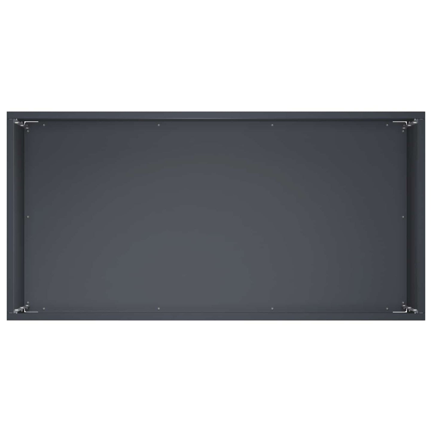 Plantenbak Antraciet 60 x 30 x 40 cm Koudgewalst staal
