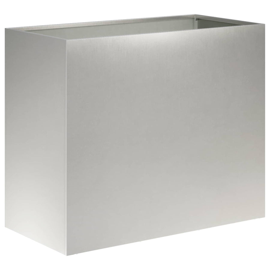 Plantenbak zilver 60 x 30 x 40 cm Roestvrij staal