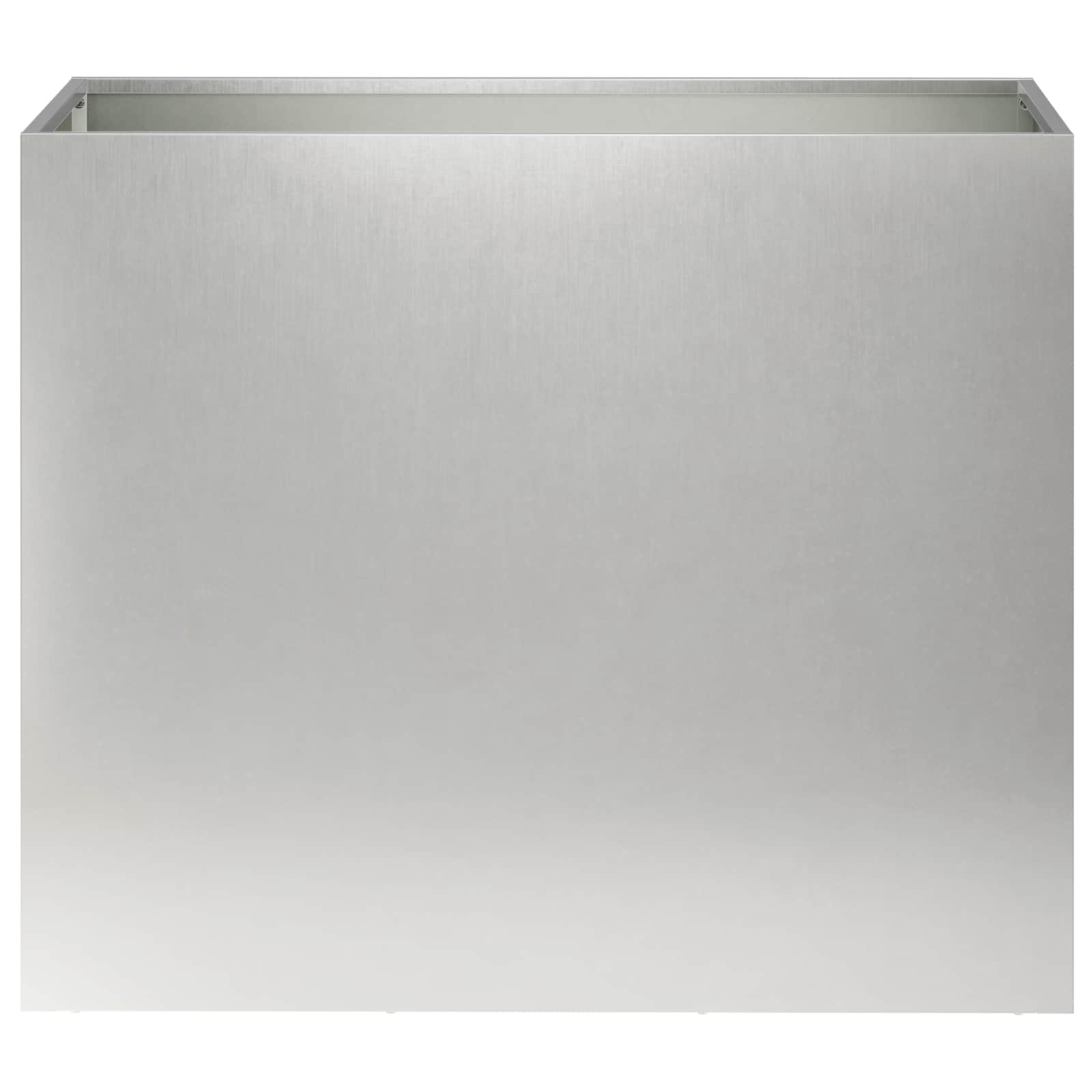 Plantenbak zilver 60 x 30 x 40 cm Roestvrij staal