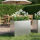 Plantenbak 60x30x40 cm gegalvaniseerd staal