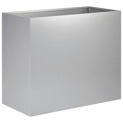 Plantenbak zilver 60 x 30 x 40 cm Gegalvaniseerd staal