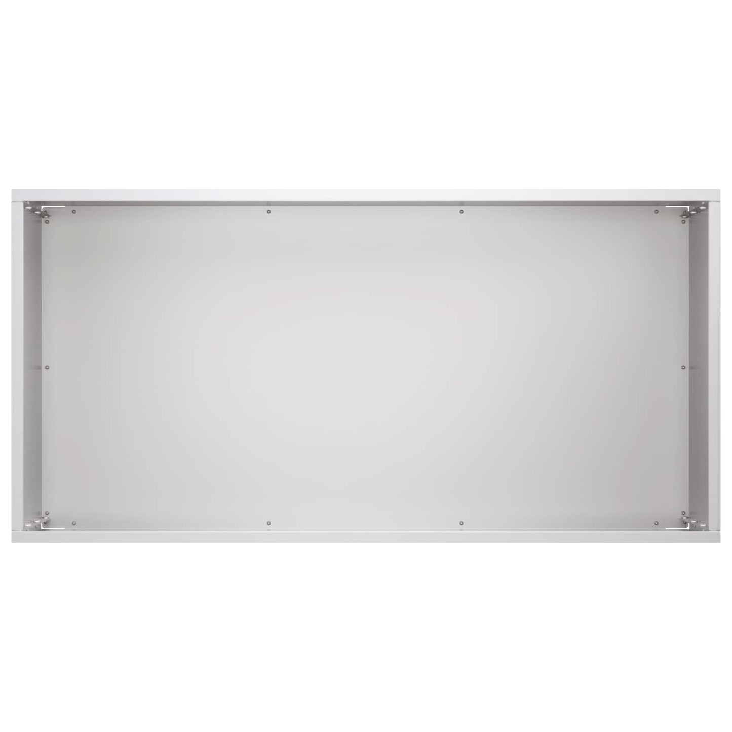 Plantenbak zilver 60 x 30 x 40 cm Gegalvaniseerd staal