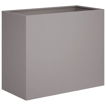 Plantenbak 2 st Roestkleurig 60 x 30 x 40 cm weervast staal