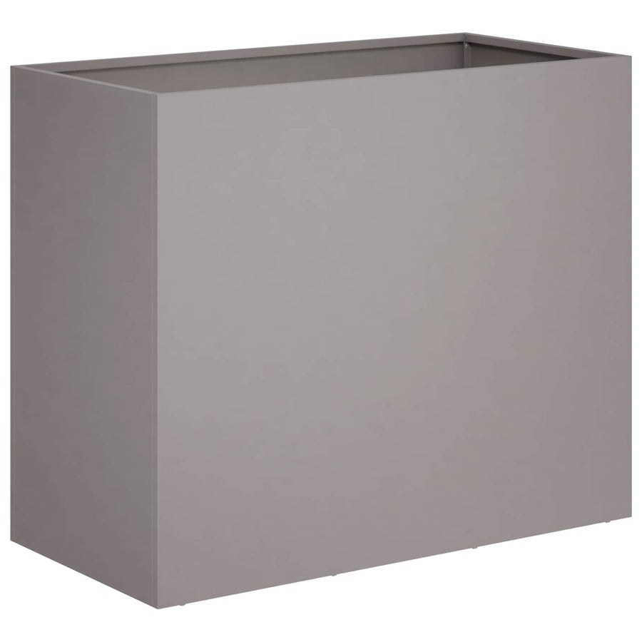 Plantenbak 2 st Roestkleurig 60 x 30 x 40 cm weervast staal