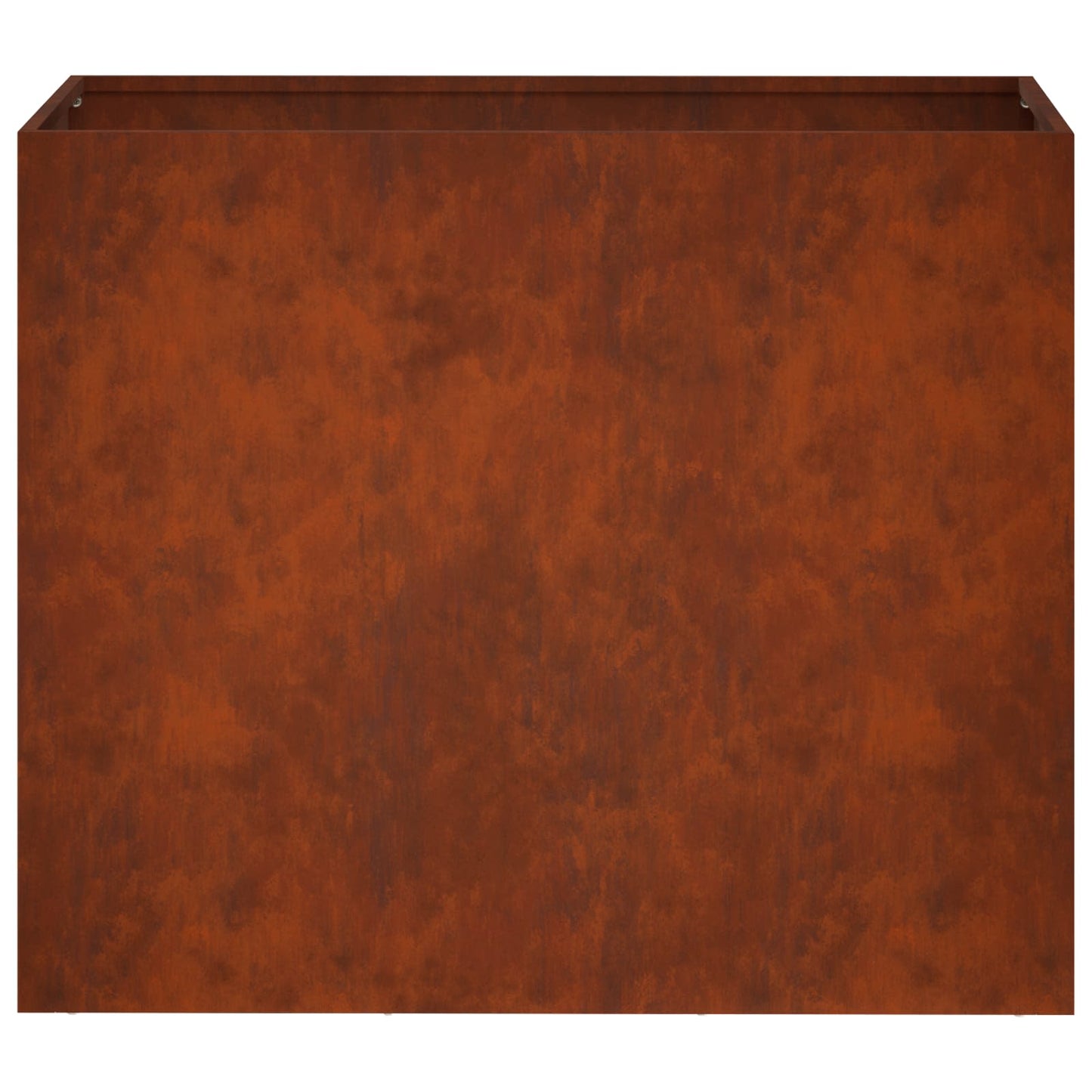 Plantenbak 2 st Roestkleurig 60 x 30 x 40 cm weervast staal