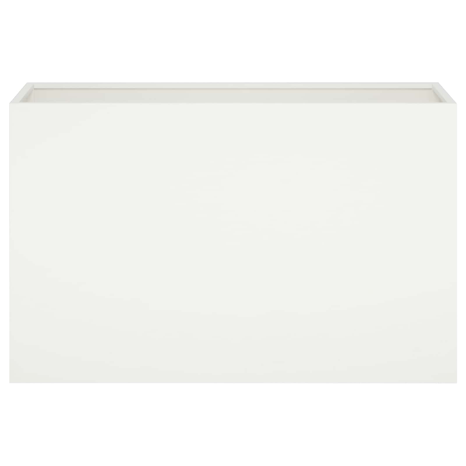 Plantenbak Wit 80 x 30 x 40 cm Koudgewalst staal