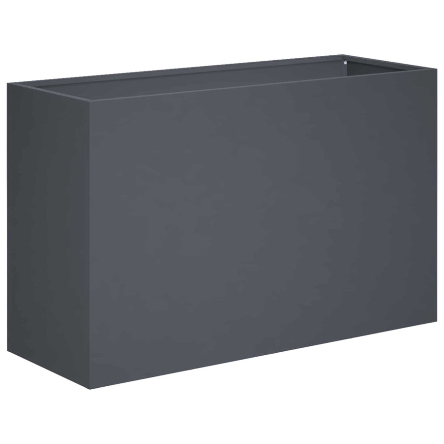Plantenbak Antraciet 80 x 30 x 40 cm Koudgewalst staal