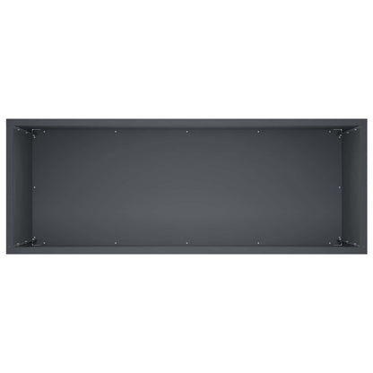 Plantenbak Antraciet 80 x 30 x 40 cm Koudgewalst staal