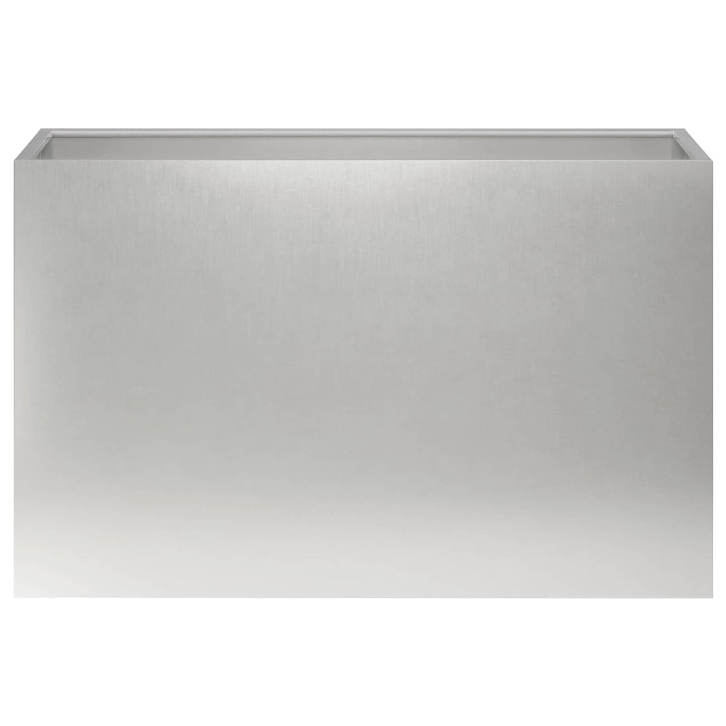 Plantenbak zilver 80 x 30 x 40 cm Roestvrij staal